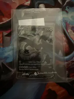 AUTHENTICATED Pokemon TCG Sword and Shield Lugia V Silver Tempest 186/195 Ultra - Image 1