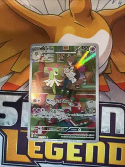 Pokemon TCG Kirlia Scarlet & Violet Base Set Holo Illustration Rare Card 212/198 - Image 1