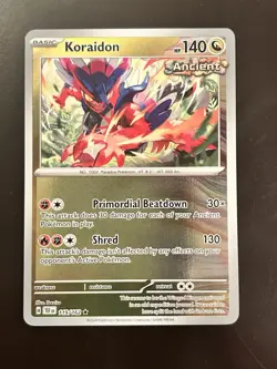 Pokemon - Koraidon 119/162 - Holo Rare - Temporal Forces - NM/M - Image 1