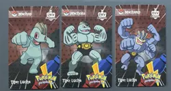Machop, Machoke & Machamp DKV Collections Cards - Peru Pokemon - Image 1