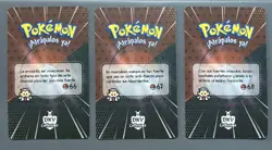 Machop, Machoke & Machamp DKV Collections Cards - Peru Pokemon - Image 2
