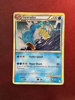 GYARADOS 4/123 HeartGold & SoulSilver RARE HOLO Pokemon TCG card NM+ CLEAN - Image 1