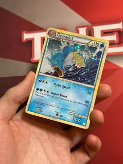 GYARADOS 4/123 HeartGold & SoulSilver RARE HOLO Pokemon TCG card NM+ CLEAN - Image 2
