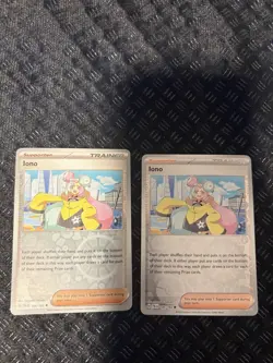 2x Playset Iono Reverse Holo 185/193 SV02: Paldea Evolved (PAL) - Pokemon TCG X2 - Image 1