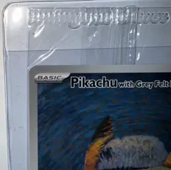 Pikachu With Grey Felt Hat 085 Promo Card Pokemon X Van Gogh - Image 5