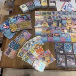 Massive Pokemon Collection Holo Reverse Holo Super Rare 1100 + TCG Card Lot D7 - Image 2
