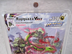 Pokemon Rayquaza VMAX Alternate Art Secret Rare Rapid Strike Holo SWSH07 218/203 - Image 5