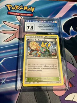 Champions Festival Black Star XY176 Portuguese Pokemon World Champions CGC 7.5 - Image 1