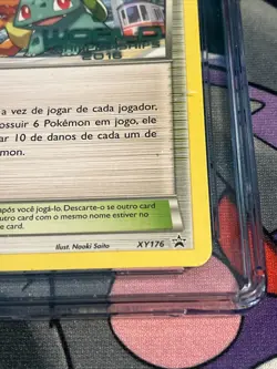 Champions Festival Black Star XY176 Portuguese Pokemon World Champions CGC 7.5 - Image 5