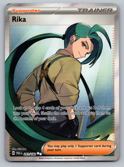 Rika Pokemon Paradox Rift 241/182 Full Art Ultra Rare NM - Image 1
