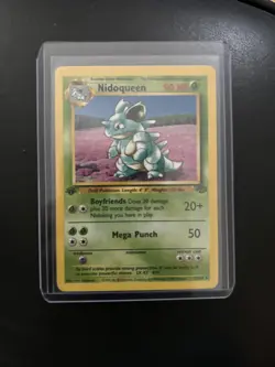 Pokemon TCG Nidoqueen Jungle 23/64 1st Edition Non-Holo Rare MINT - Image 1