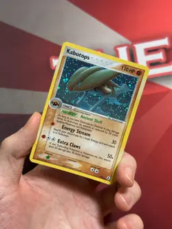 KABUTOPS 7/92 EX Legend Maker HOLO RARE Pokemon TCG card NM+ CLEAN - Image 2