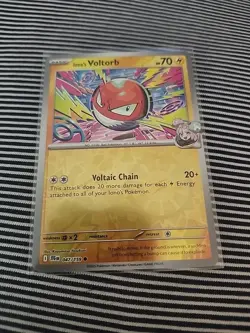 Iono's Voltorb 047/159 Reverse Holo Common Journey Together Pokemon TCG - Image 1
