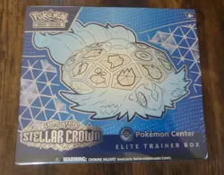 Pokemon Center Exclusive Stellar Crown Elite Trainer Box ETB NEW - Image 1