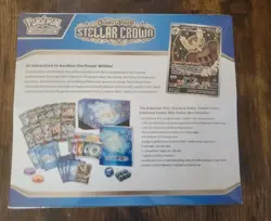 Pokemon Center Exclusive Stellar Crown Elite Trainer Box ETB NEW - Image 2