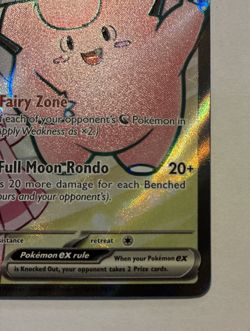 Lillie's Clefairy ex - SV09: Journey Together Pokemon #173/159 Ultra Rare NM - Image 3