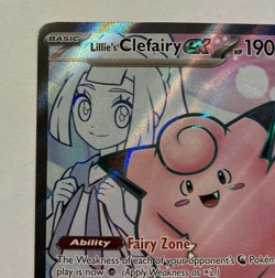 Lillie's Clefairy ex - SV09: Journey Together Pokemon #173/159 Ultra Rare NM - Image 5