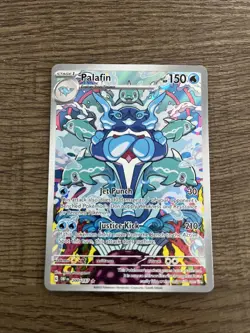 2023 Pokemon TCG Palafin 200/197 Full Art Obsidian Flames Illustration Rare - Image 1