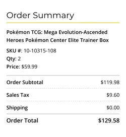 Ascended Heroes Pokemon Center Elite Trainer Box (ETB) - PRESALE - CONFIRMED - Image 2
