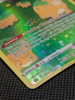 Ditto GG22/GG70 Crown Zenith: Galarian Gallery Holo Ultra Rare Pokemon TCG - Image 2