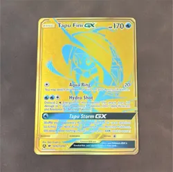 Pokemon TCG Tapu Fini GX SV92/SV94 Hidden Fates Shiny Vault Full Art Holo Rare - Image 1