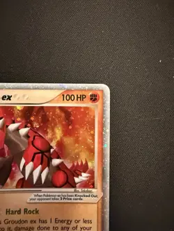 Pokemon TCG Groudon ex 93/100 EX Crystal Guardians Ultra Rare Holo 2006 MP - Image 3