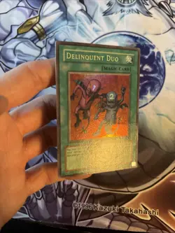 Yugioh! Delinquent Duo Foil MRL-039 Ultra Rare Unlimited HP (WNU) - Image 2