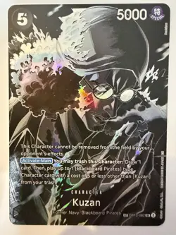 SP Kuzan OP10-082 SR One Piece Card Game Legacy Of The Master (OP12 SP) Alt Art - Image 1