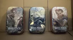 One Piece TCG: Vol 2 Tin Pack Set of 3 TS-02 OP-13 BRAND NEW SEALED & FAST SHIP - Image 1