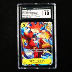 CGC 10 GEM MINT 2023 One Piece JPN Monkey D. Luffy P-036 P - Image 1