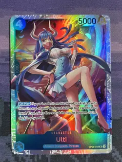 Ulti (Reprint) OP05-043 SR One Piece Premium Booster -The Best- Foil NM - Image 1