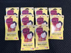 One Piece Op-07 500 Years In The Future Blister Booster Packs Lot of 10 - Image 1