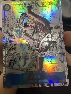 One Piece Sanji Manga OP06-119 Secret Rare Holo PRB02 Japanese - Image 1