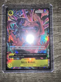 One Piece CCG Nico Robin OP09-107 Rare Alternative Art Emperors in the New World - Image 1