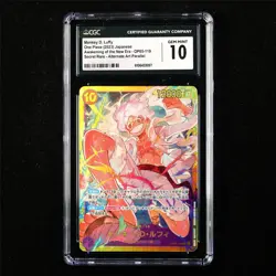 CGC 10 GEM MINT 2023 One Piece JPN Monkey D. Luffy OP05-119 SEC (Alt Art) - Image 1
