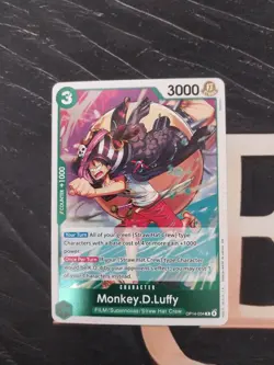 Monkey.D.Luffy - OP14-034 (R) The Azure Sea’s Seven Foil Rare One Piece TCG - Image 1