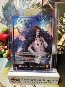 Donquixote Rosinante OP12-061 Alt Art Leader Legacy Of The Master One Piece TCG - Image 1