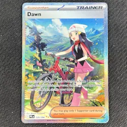 Pokemon Dawn 129/94 SIR 2025 TCG Phantasmal Flames English Card NM - Image 1