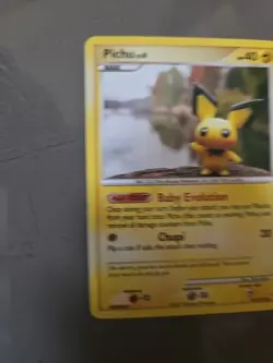 Pichu 93/123 Common Mysterious Treasures Set Collectible Pokemon Card NM - Image 2