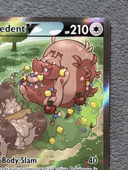 Greedent V 257/264 Pokemon Card Fusion Strike Alternate Art Holo - Image 5