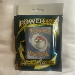 Pokemon TCG Power Pack Sealed 40-Card Pack Guaranteed Holo Rare - Image 1
