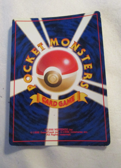 POKEMON POCKET MONSTERS JAPANESE SCYTHER HOLO CARD - Image 2