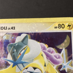 Raikou 16/132 Secret Wonders Holo Pokemon Card | Holo Bleed | SWIRL | HP-DMG - Image 4
