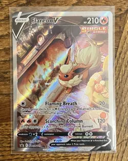 Flareon V SWSH179 SWSH: Sword & Shield Promo Cards Holo - Image 1