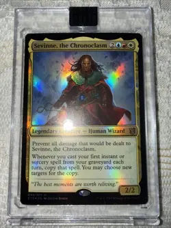 Sevinne, the Chronoclasm (Commander 2019) Oversize Cards Foil - Image 1