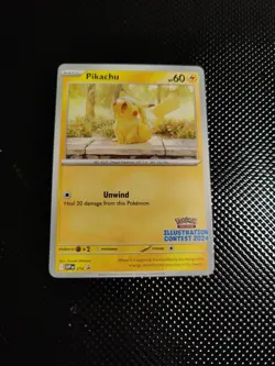 Pikachu -214(Illustration Contest 2024) Sv: Scarlet & Violet Promo Cards Regular - Image 1