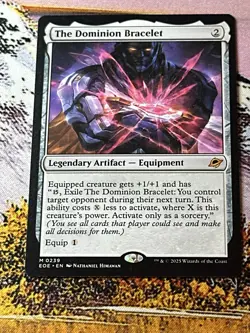 #239 The Dominion Bracelet NM 2025 MTG Edge of Eternities M - Image 2