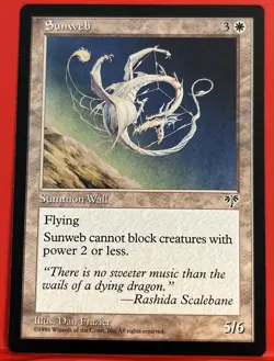 Sunweb Mirage Rare MTG: Magic the Gathering - Image 1