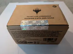 MTG Secret Lair Raining Cats and Dogs Limited Edition Commander Deck New Sealed - Image 2
