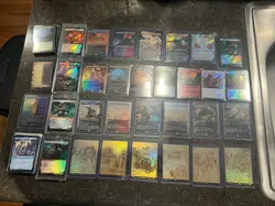 Magic The Gathering Lot Lord Of The Rings Assassins Creed LOTR AC Surge Foil - Image 1